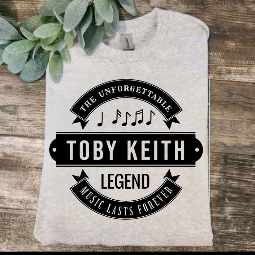 Toby keith shirt country music legend cowboy popular memorial